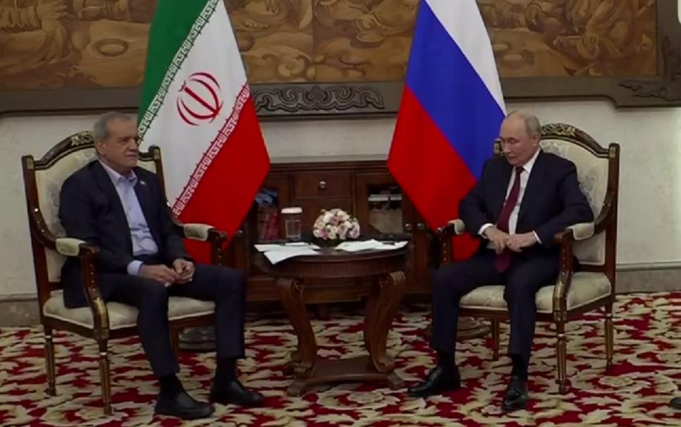 Пезешкиан благодари на Путин: Москва ни подкрепя въпреки санкциите (ВИДЕО)