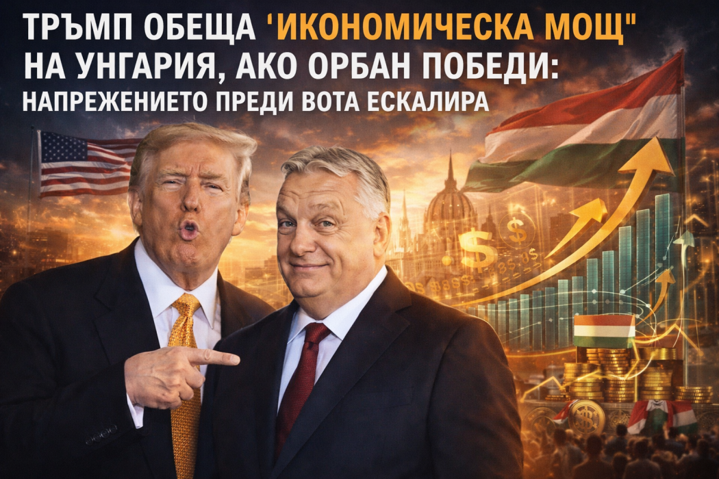 Тръмп обеща „икономическа мощ“ на Унгария, ако Орбан победи: напрежението преди вота ескалира