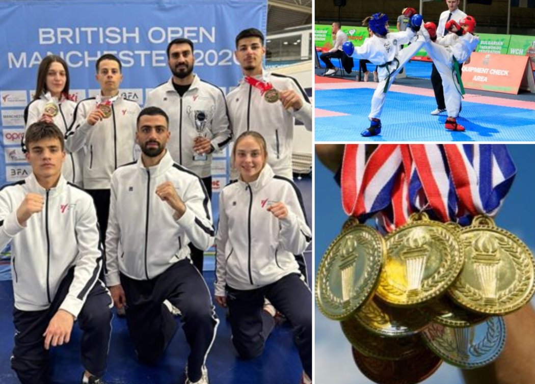 Три от три: България разтърси UK Open по таекуондо