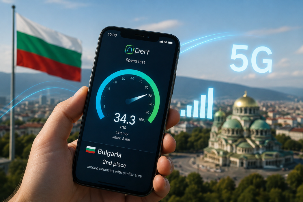 България остави Великобритания и Италия зад себе си по скорост на мобилната мрежа