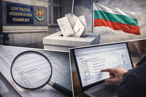 Проверете дали името ви фигурира сред подкрепилите партии за изборите