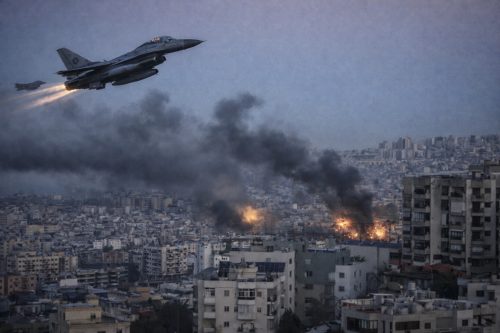 Израел нанесе серия въздушни удари по предградие на Бейрут, контролирано от &bdquo;Хизбула&ldquo;