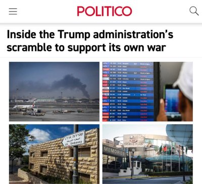Politico: Как администрацията на Тръмп се опитва да подкрепи собствената си война