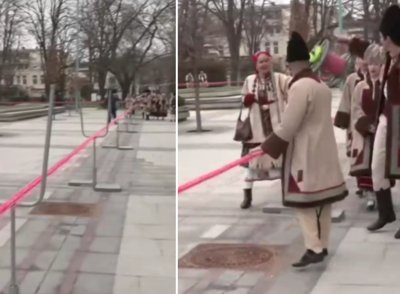 Видин тръгна към &bdquo;Гинес&ldquo; с 50-километрова мартеница