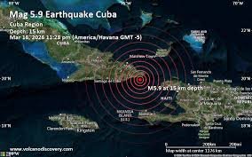 Земетресение с магнитуд 5.9 разтърси Куба: Трусът е бил на 15 км дълбочина