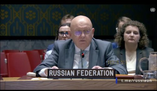 Василий Небензя: Зеленски се опитва да печели от войната Близкия изток (Видео)