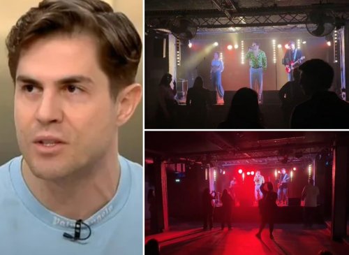 Турне за четвърт милион евро по ПВУ: Иво Аръков пя пред десетина души в Париж (СНИМКИ)