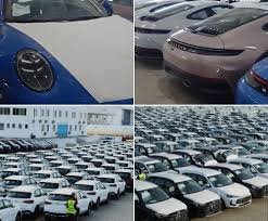 Хиляди Porsche-та са блокирани на кенийския остров Ламу заради напрежението около Ормузкия проток (ВИДЕО)