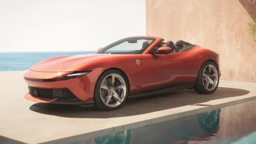 Ferrari представя новия модел Amalfi Spider, вдъхновен от италианското крайбрежие (ВИДЕО)