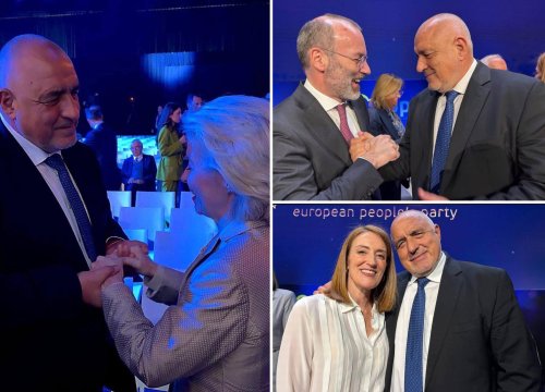 СВЕТЪТ се тресе, а най-жалкият слуга Борисов обикаля като цветарка и щрака селфита с началниците