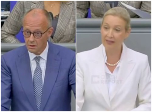 Остър сблъсък в Германия: Мерц атакува AfD, Вайдел му отвърна, че времето му е свършило (ВИДЕО)
