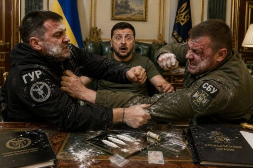 (ВИДЕО) Когато украинските служби започнат да стрелят една срещу друга