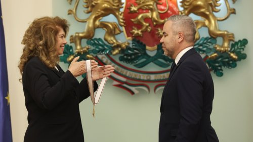 Йотова награди кипърския посланик с &bdquo;Мадарски конник&ldquo;: София настоява за решение на Кипърския въпрос в ООН