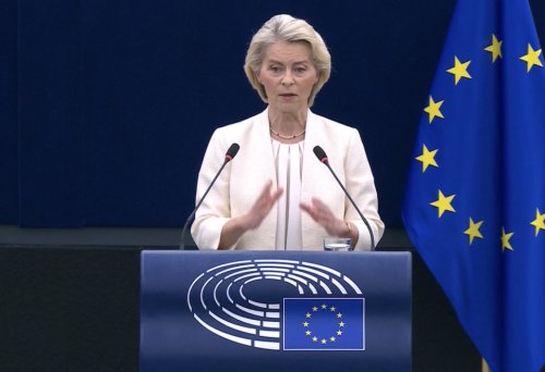 (ВИДЕО) Урсула фон дер Лайен: Европа е по-силна от всякога, но и по-несигурна от всякога