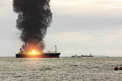 Русия: Ударихме товарен кораб край Одеса с &bdquo;военно оборудване&ldquo; на борда
