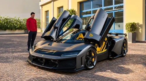 Златан Ибрахимович си подари Ferrari F80: 799 бройки в света и цена от 3,6 млн. евро
