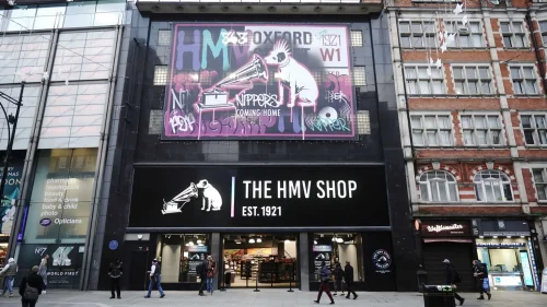 HMV затваря флагмана си на &bdquo;Оксфорд стрийт&ldquo;: наемът скача двойно, ремонтът е &bdquo;значителен&ldquo;