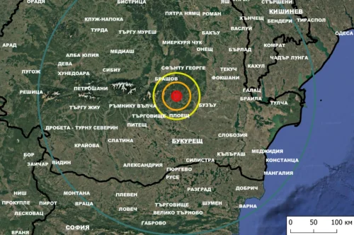 Земетресение 4,8 по Рихтер във Вранча: трусът се усети и в Русе