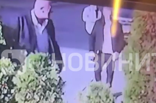 Ужасяващи кадри от убийството на Слави Бинев! Удар в главата, изстрел и бягство за 16 секунди (ВИДЕО)