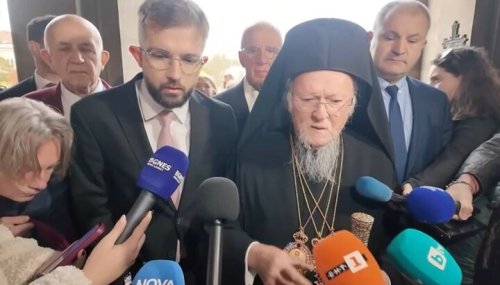 Вартоломей в София: Атон е &bdquo;предпазно средство&ldquo; срещу секуларизацията