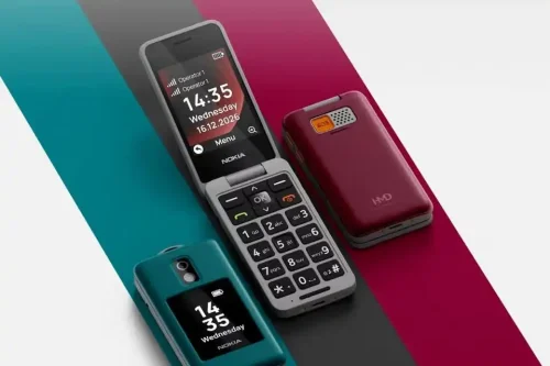 Nokia 2360 Flip: Сгъваем телефон с копчета, SOS бутон и дистанционен контрол от семейството
