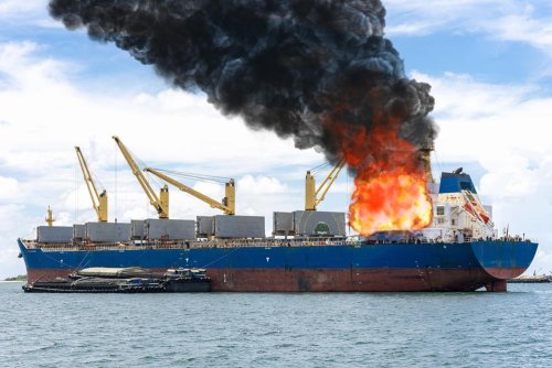 Българските ВМС спасиха екипажа на CONTSHIP JET