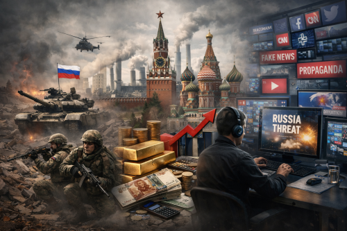 Трите фронта на Русия