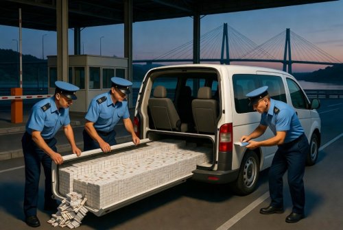 Митничарите на "Дунав мост" при Русе задържаха 79 520 къса цигари, пътуващи за Германия