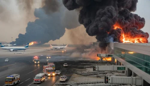 Дронове удариха летище в Кувейт, пожар обхвана горивни бази