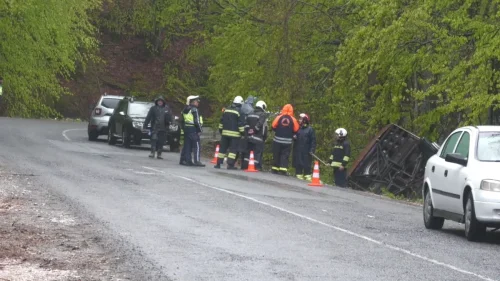 Задържаха шофьора на украинския автобус, катастрофирал край Малко Търново