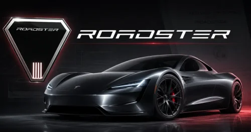 Tesla подгрява Roadster с ново лого: идват ли най-сетне реални спецификации