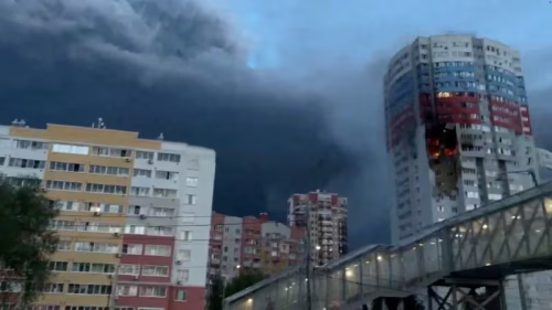 Москва отново под удар: 74 украински дрона спрени на път към столицата