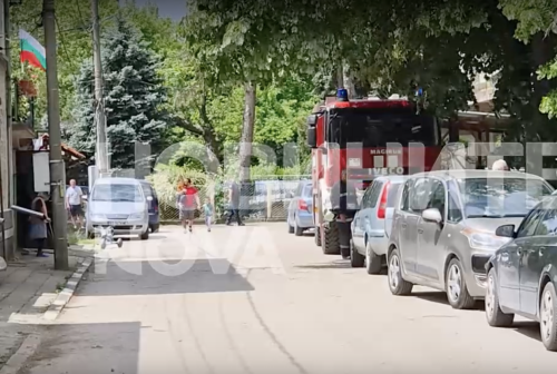 Взрив в Горна Оряховица до детска градина, евакуирах децата и персонала (ВИДЕО)