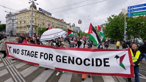 Хиляди протестираха във Виена срещу участието на Израел в &bdquo;Евровизия&ldquo;