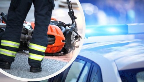 Моторист се заби в кола край Монтана след гонка с полицията