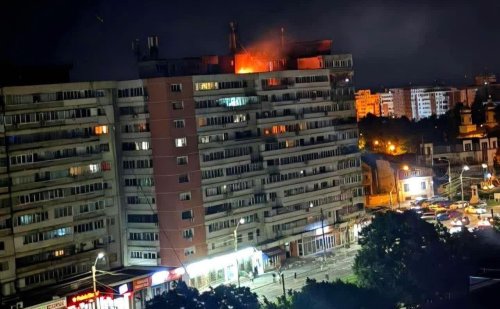 Дрон се разби в жилищен блок в Румъния (ВИДЕО)