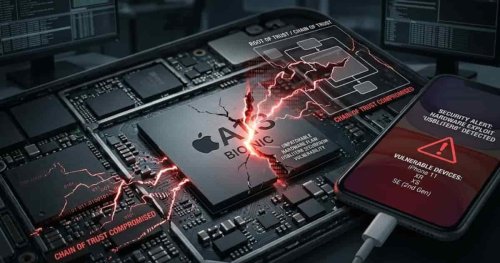 Непоправима дупка в сигурността удря по-старите iPhone: засегнати са A12 и A13