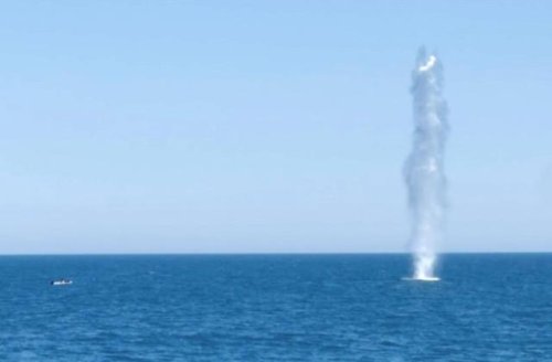 Военноморските сили унищожиха дрейфащ дрон край Кранево