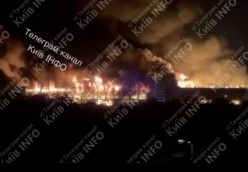 (ВИДЕО) Киев е в пламъци: Десетки балистически ракети удариха украинската столица