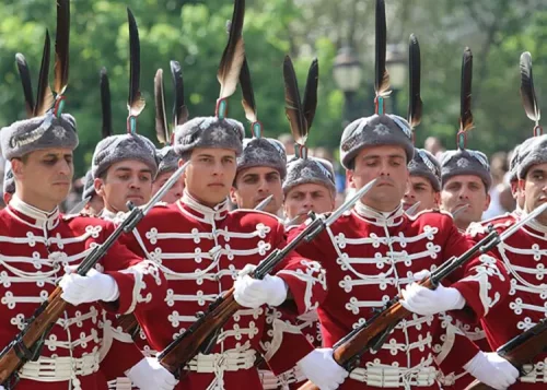 Националната гвардейска част отбелязва 147 години с тържествена смяна на караула