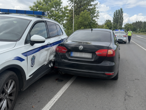 Гонка като по филмите в Несебър: Арест след удар в полицейски автомобил