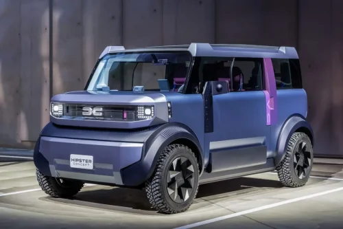 Dacia Hipster изтече в интернет: Електромобил за около 13 000 евро (СНИМКИ)