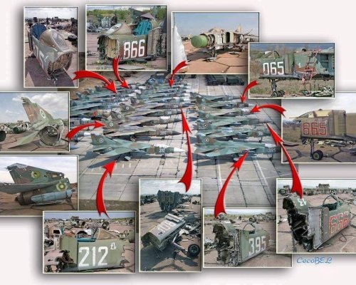 Вижте жестоките кадри! Така България наряза последните си МиГ-23 (СНИМКИ)