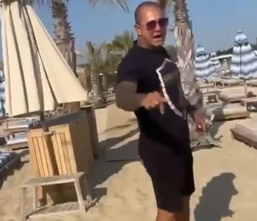 Скандал в Слънчев бряг: Украинска туристка се скара със служители на плажа (ВИДЕО)
