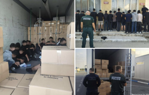 18 мъже в товарното помещение: Разкриха пореден канал за мигранти на Видин-Калафат
