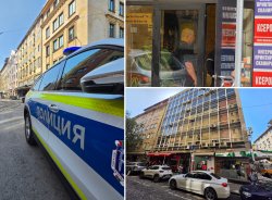 Полицейска акция в офис на нотариус в София заради съмнения за фалшиви документи (СНИМКИ)
