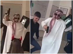 Скандал в училище: Младеж размаха пистолет и затанцува в класна стая! (ВИДЕО)