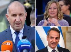 Мелони и Мицотакис поздравиха Радев: Европа подава ръка на новото управление