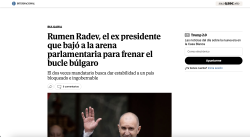 &bdquo;El Mundo&ldquo;: Румен Радев е уникална личност