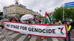 Хиляди протестираха във Виена срещу участието на Израел в &bdquo;Евровизия&ldquo;